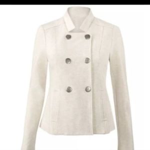 CAbi #3028 Charlie Jacket  Size XS Color Oatmeal